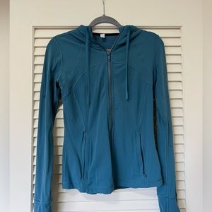Lululemon Hooded Define Jacket *Nulu - Desert Teal, Size 8